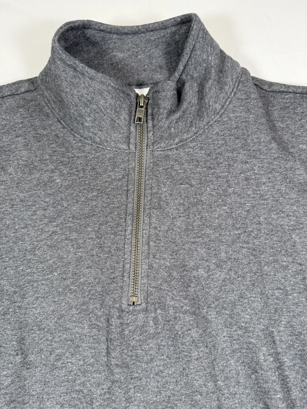 NWT GAP Teen Half Zip Pullover Sweatshirt Size 12 Charcoal Gray Fleece NEW